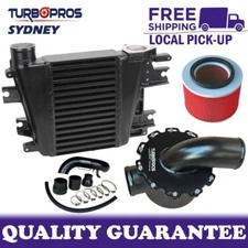 Upgrade Aluminium Intercooler,Airbox+Piping Kit For Nissan Patrol ZD30 3.0L