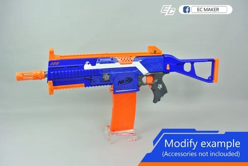 Nerf Stryfe Blaster SCAR Rifle Modified Kit Parts Semi-Auto Gun - Made in Aus - Picture 2 of 7