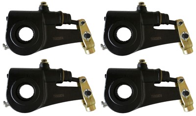 4 x Auto Slack Adjuster 1.5''x28 Spline 6'' Lever Replace Meritor R801074 R803112