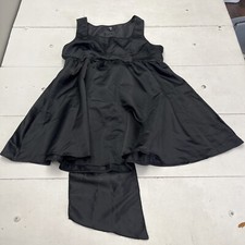 Shein Black Bow Design Back Short Fit & Flare Dress Women's Size 2XL NEW