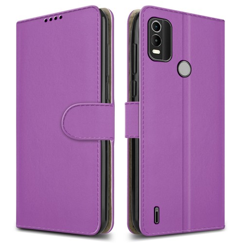 For Nokia C21 Plus Case, Leather Wallet Flip Stand Phone Cover + Screen Guard - Picture 17 of 20