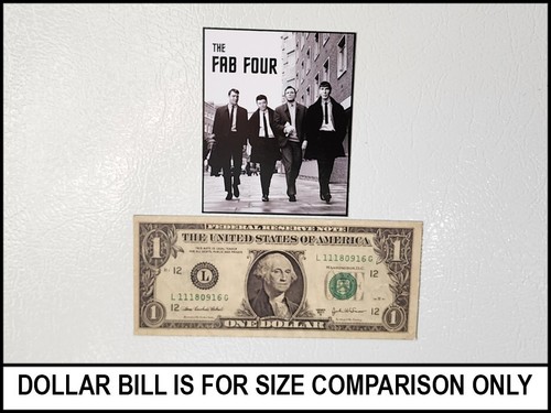 Fridge Fun Refrigerator Magnet STAR TREK "THE FAB FOUR" Beatles Parody Funny - Picture 2 of 6