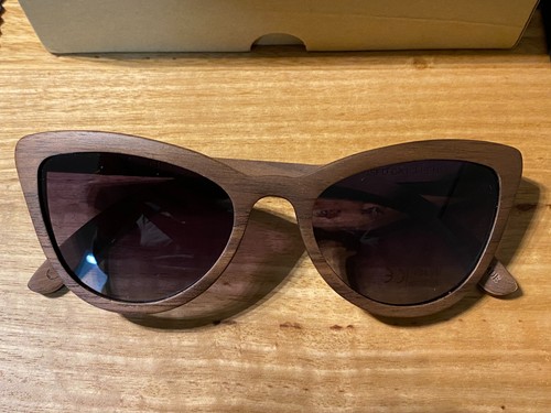 Archer Sunglasses Florence 1120 Beechwood, Cat Eye, Polarised, BNIB, RRP $139 - Picture 3 of 9
