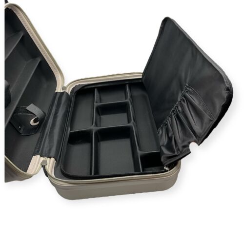 Calista Beauty Case Dove Gray Cosmetic & Hair Tool Organizer Storage Travel Case - Picture 3 of 9
