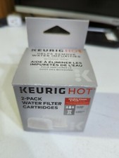 KEURIG Genuine OEM 5084 Water Filter Replacement Cartridges 2PK NIB Sealed