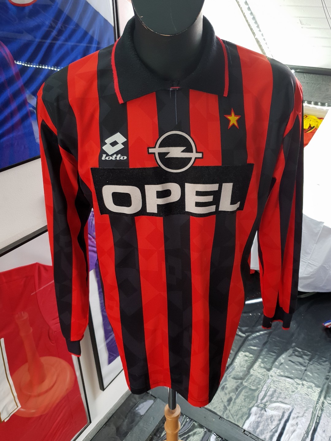 Maillot Trikot Shirt Maglia Camiseta AC Milan Milano 1993 1994 Vintage M Maillot Trikot Shirt Maglia Camiseta AC Milan Milano 1993 1994 Vintage M