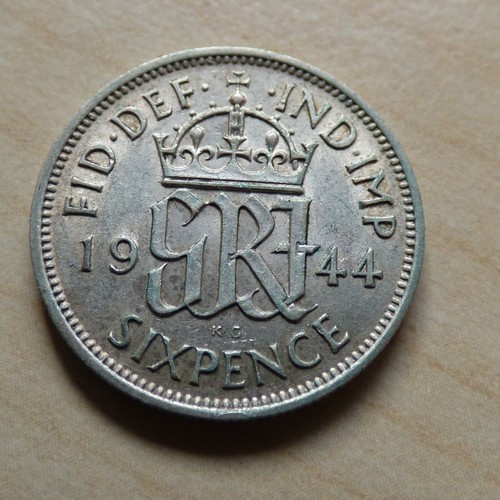 George VI Sixpence 6D Münzen Datum wählbar von 1937-1952 Auktion 2 - Bild 117 von 186