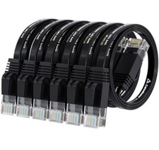 Yealink Phone Ethernet Cable 4  Pack of 6