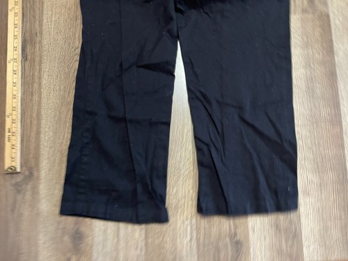 White Stag Pants, Women's Size Medium, Black, Pull On, Straight Leg - Picture 4 of 9