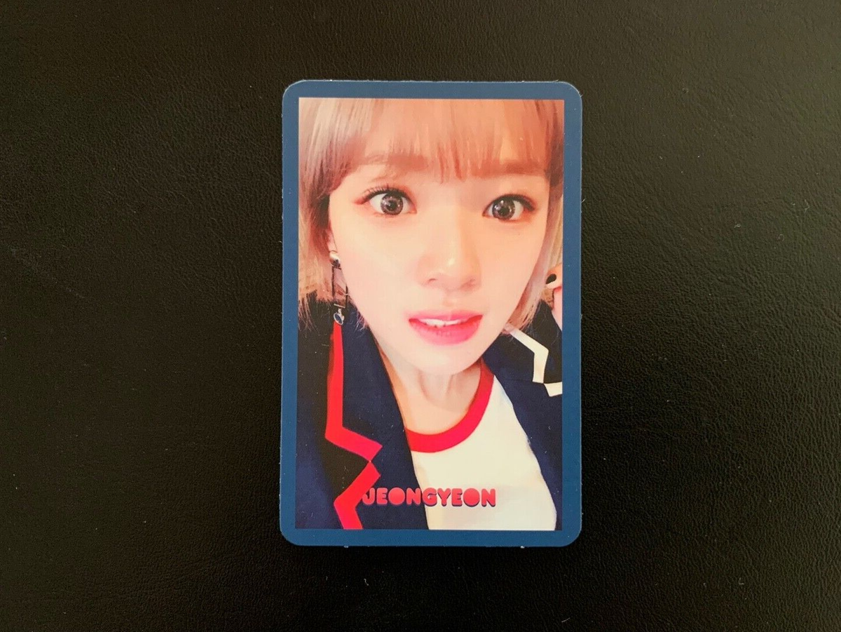 TWICE Signal Official Photocard JUNGYEON Photo Card | eBay