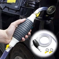 4.9Ft Siphon Hose for Gasoline, Multifunction Liquid Sucker Pump Hand Pump