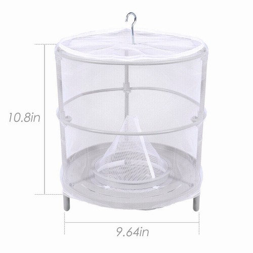 Trap Ranch Fly Cage Reusable Fly Catcher Killer Net Pest Bug Insert Auto Catch - Picture 9 of 16