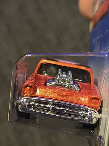 Hot Wheels Blaue Karte 1957 Chevy 1/64 Druckguss Auto Sammler #228 im Jahr 2000 - Bild 13 von 14