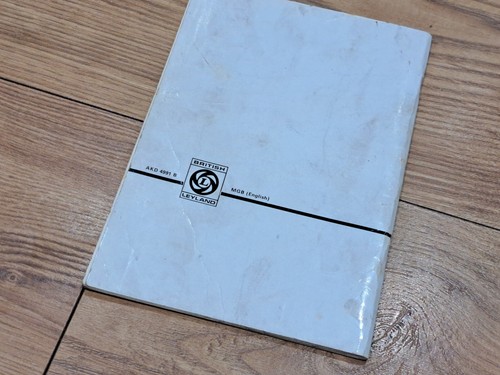 1968 Factory MG MGB Handbuch - ziemlich gut - Bild 2 von 5