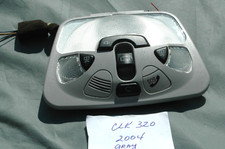 2003-2005 Mercedes CLK430 CLK320 Dome Light w/Sunroof & SOS  Gray   A2098201401