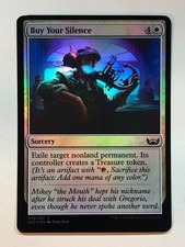 MTG Streets of New Capenna Buy Your Silence 6 Foil NM/M