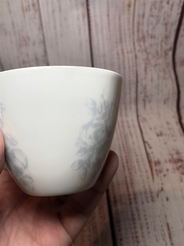 Set Of 4 Coffee Tea Cups & Saucers Raymond Loewy Rosenthal China Rose Damask - Picture 5 of 16