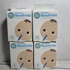 FridaBaby NoseFrida Hygiene Filters Replacements Nose Frida Snot Sucker 4 Boxes