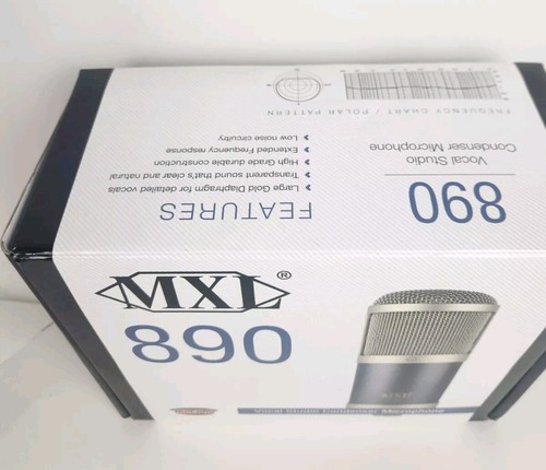 Microfono a condensatore vocale critico MXL 890 mai usato - Foto 8 di 8