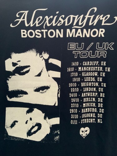 ALEXISONFIRE BLACK T-SHIRT SIZE X LARGE - Picture 2 of 2
