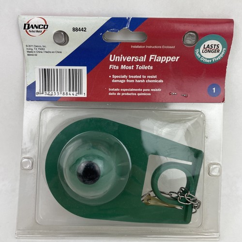 Flapper universale Danco 88442 adatto alla maggior parte dei servizi igienici sigillato nuovo - Foto 2 di 6