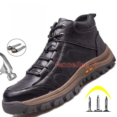 Men Safety Shoes Indestructible Work Sneakers Steel Toe Non-slip Boots Footwear - Bild 12 von 16