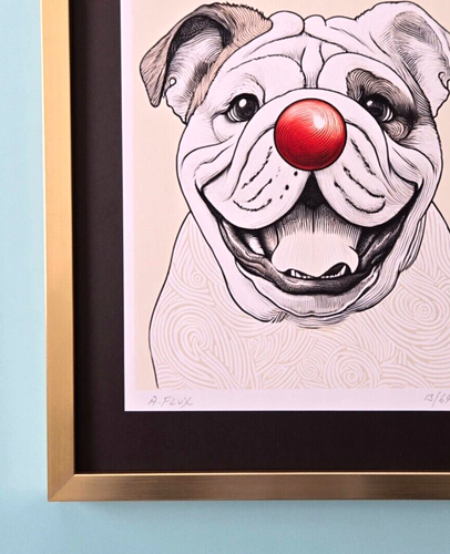 AIDAN FLUX | Hand Signed Authentic Print Framed More than a Pet COA - Picture 4 of 6