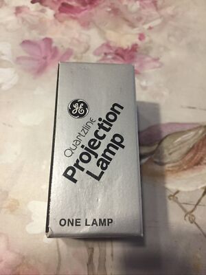 GE 82V 410W FXL Quartzline Lamp - Overhead projector bulb New In Box -N