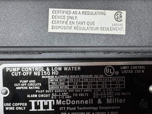 NEW-McDonnell & Miller 150-HD, Head Mechanism, Part #173000*FAST FREE SHIPPING* - Picture 4 of 4
