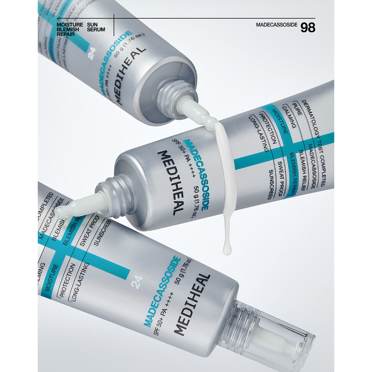 MEDIHEAL 梨様 MEDIHEAL Madecassoside Blemish Repair Serum 40ml K-Beauty | eBay