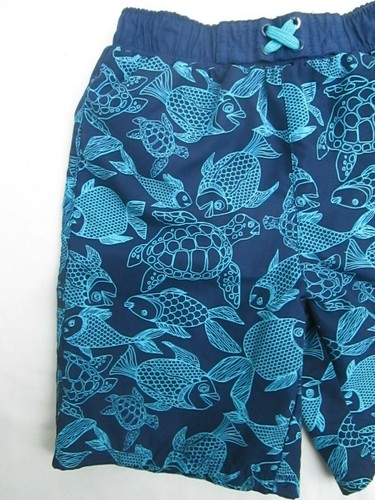 ❤ BABY BUNS swim board shorts 4 4T turtle fish sealife bathing suit 9 - Picture 3 of 12