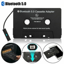 Bluetooth 5.0 Car Audio Stereo Cassette Tape Adapter to Aux Adapter USB Charging