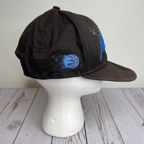 Vintage Orlando Magic Snapback Hat New Era Hardwood Classics 9FIFTY Black NBA - Picture 6 of 11