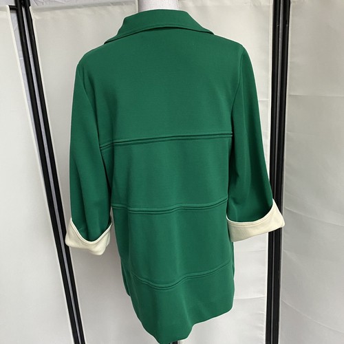 Butte Knit Vintage Damen M-L grün Long Jacke Oberteil Knebelverschluss St Patricks DayE7 - Bild 10 von 11
