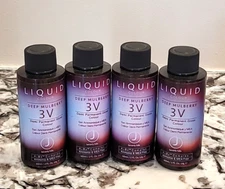 Qty 4 - J Beverly Hills Demi Permanent Gloss Liquid Hair Color Deep Mulberry 3V