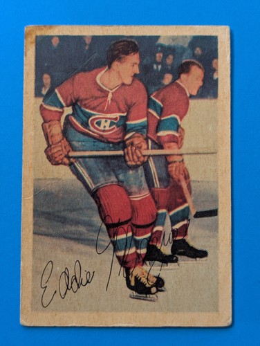 Juego completo de tarjetas de hockey Parkhurst 1953-54 U-PICK - Imagen 50 de 245