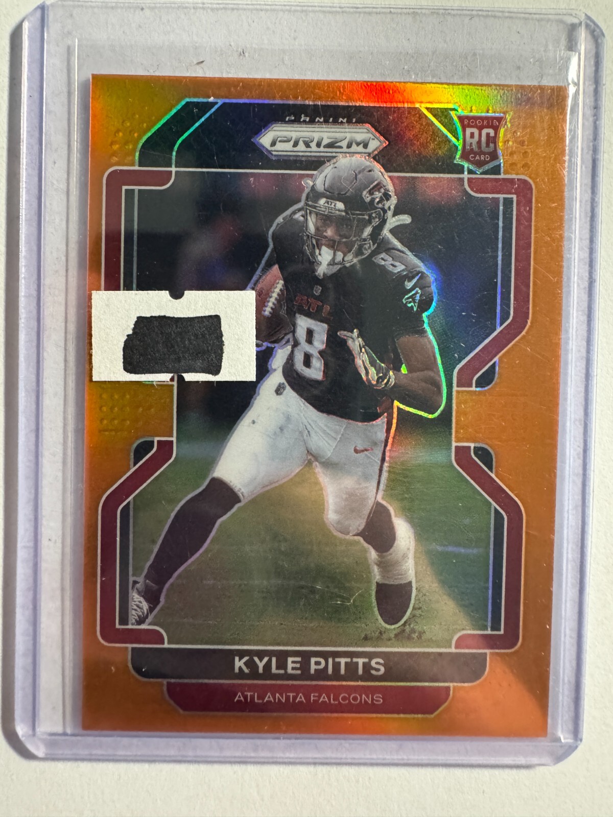 K245,370 - 2021 Panini Prizm Prizms Orange #341 Kyle Pitts #/249