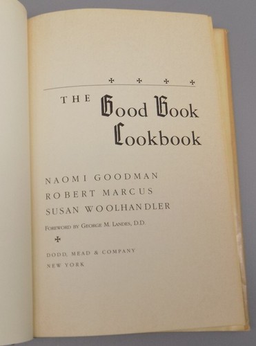The Good Book Cookbook Recipes from Biblical Times Bible Foods Cooking Goodman - Imagen 4 de 14