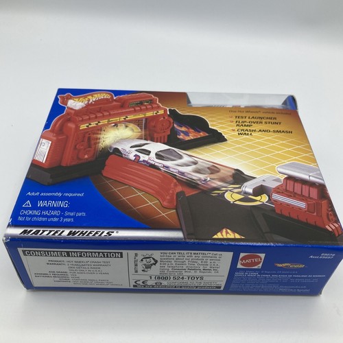Hot Wheels Crash Test Playset Car Launcher Mattel 2001 - Picture 5 of 7