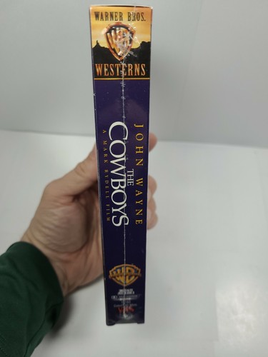 The Cowboys (VHS, 1997, Westerns Collection) NEW, SEALED, John Wayne - Picture 3 of 5