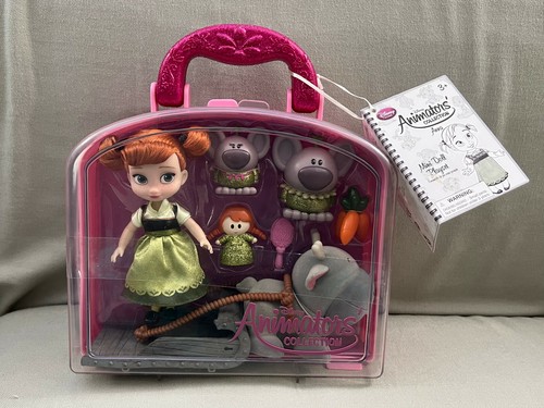 Disney Store Animatori Collezione Anna di Frozen Mini Bambola Playset NUOVO - Foto 1 di 6
