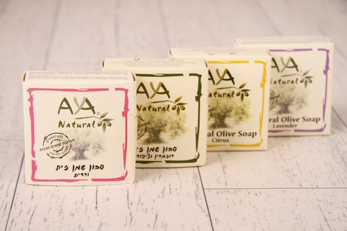 Aya Natural Extra Virgin Galilee Olive Oil Vegan Bar Soaps - Pure Genuss - Bild 1 von 17