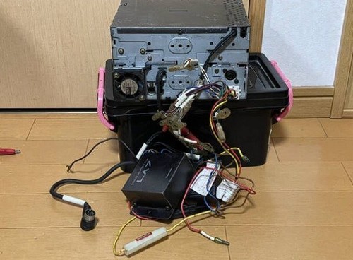Panasonic CQ-VZ606 2DIN CD Cassette Deck Player - Picture 8 of 9