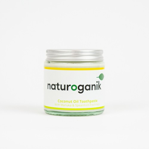 Natural Coconut Oil Toothpaste With Manuka & Spearmint Freshness (120 ml) - Picture 3 of 3