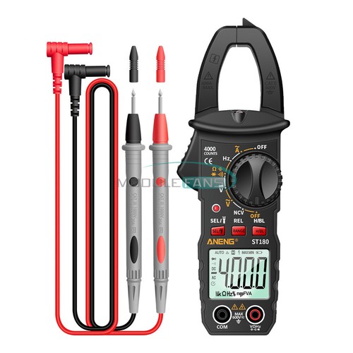 Clamp 4000-Count True RMS AC Current Capacitance-Multi-Tester Automotive ST180 - Picture 14 of 27