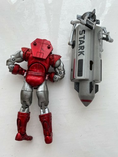 MARVEL LEGENDS SERIES 7 VII SILVER CENTURION IRON MAN ACTION FIGURE TOY BIZ 2004 - Picture 3 of 3