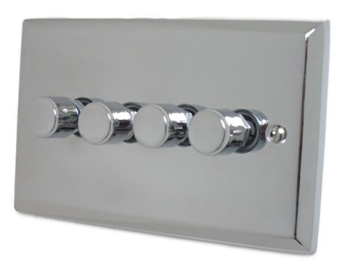 Interruptores de luz G&H Spectrum cromo pulido SC2, enchufes, atenuadores, palancas - Imagen 19 de 46