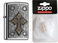 Zippo 15475celtic Cross With Replacement Cotton Wool Collection 2016 Part Num... Zippo 15475celtic Cross With Replacement Cotton Wool Collection 2016 Part Num...