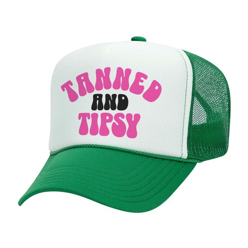 Tanned and Tipsy Trucker Hat - Picture 2 of 8