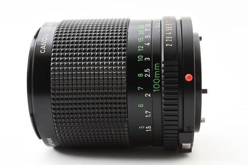 [Excelente como nuevo con tapa] Nuevo teleobjetivo Canon FD NFD 100 mm f/2 MF Prime lente de Japón - Imagen 8 de 24